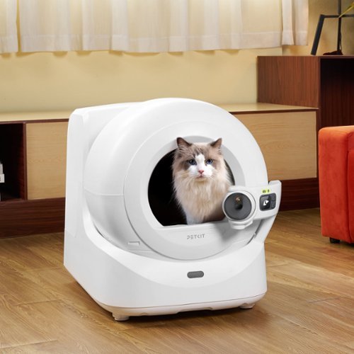 Petkit Purobot Ultra Self-Cleaning AI Litter Box with Facial Recognition - White BUY IN DUBAI