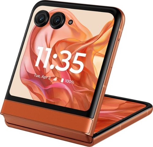 Motorola razr 2024 256GB (Unlocked) - Spritz Orange SHOP ONLINE