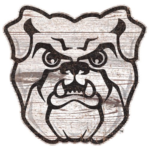 Fan Creations - Butler Bulldogs Distressed Logo Cutout Sign - Multicolor-Front_Standard 
