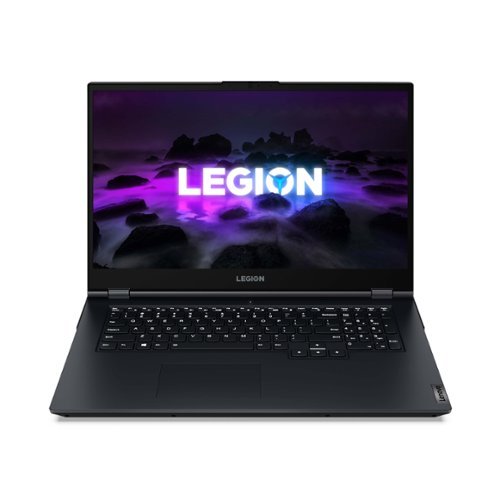  Lenovo - Legion 5 17.3&quot; 144Hz Gaming Laptop FHD - AMD Ryzen 7 with 8GB Memory - NVIDIA GeForce RTX 3050 - 512GB SSD - Phantom Blue