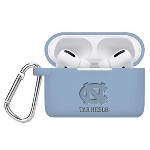 Affinity Bands - North Carolina Tar Heels Debossed Silicone Airpods Pro Case Cover - No Size - Multicolor-Front_Standard 