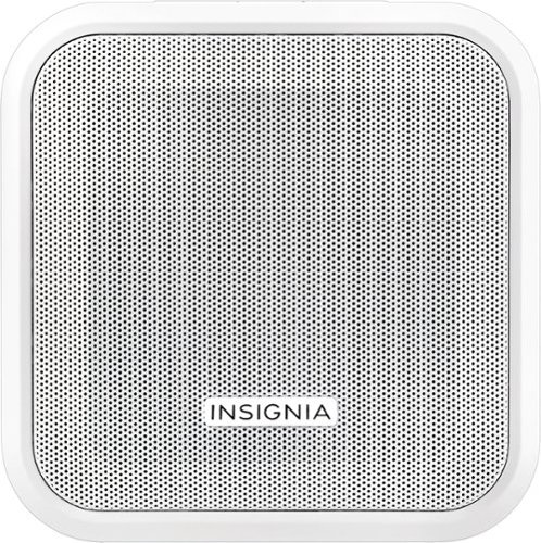  Insignia™ - Plug-In Bluetooth Speaker - White
