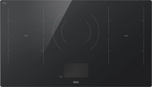 SKS - 36" Induction Cooktop with 5 Elements - Black