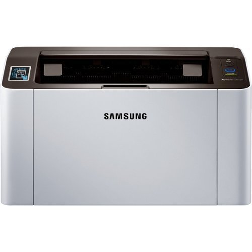  Samsung - M2020W Xpress Wireless Black-and-White Laser Printer - White/Black