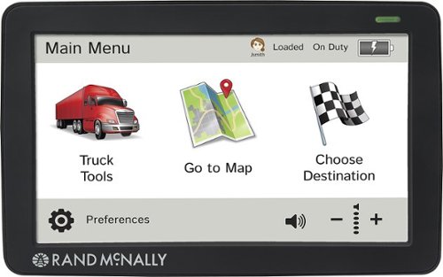  Rand McNally - IntelliRoute TND 730 LM 7&quot; GPS with Lifetime Map Updates - Black
