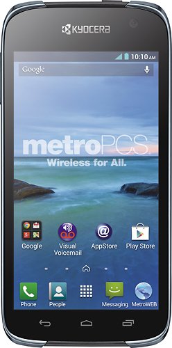  MetroPCS - Metro PCS Kyocera Hydro Life 4G No-Contract Cell Phone