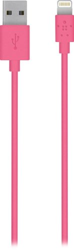 Belkin - MIXIT 3.9' USB Type A-to-Lightning Charging Cable - Pink