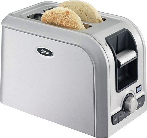  Oster - 2-Slice Toaster - Stainless-Steel