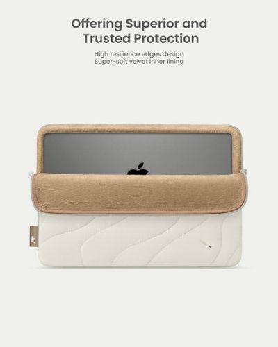 tomtoc Terra-A27 Puff Recycled Laptop Sleeve Bag Case for 16-inch MacBook Pro M4/M3/M2/M1 Pro/Max 2024-2019, Quilted Design - Snowberg HOW TO BUY