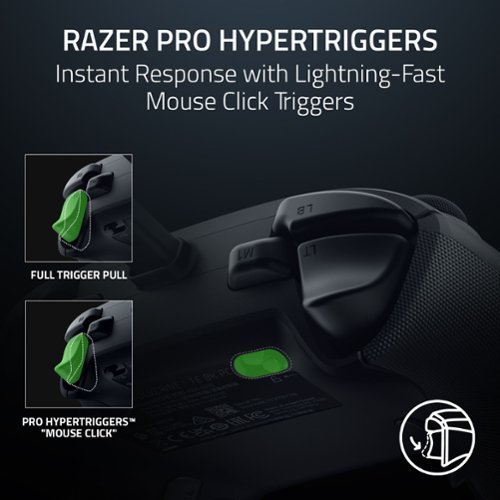 Razer Wolverine V3 Tournament Edition 8K Wired Gaming Controller with TMR Thumbsticks and Swappable Caps for PC - Black GLOBAL SHIPPING