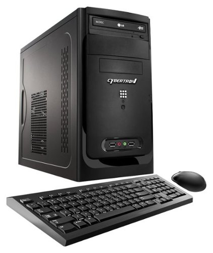  CybertronPC - A10-Onyx Desktop - AMD A10-Series - 8GB Memory - 1TB Hard Drive - Black