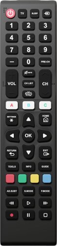 Insignia™ - Replacement Remote for Samsung TVs - Black