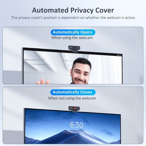 NexiGo HelloCam 1080p Webcam, Windows Hello Facial Recognition