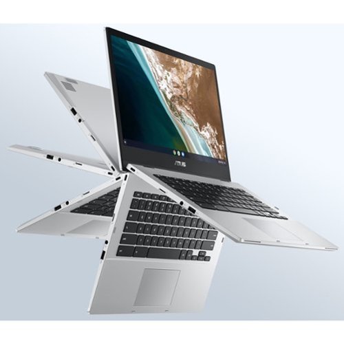 ASUS CX1 Flip 2-in-1 14 Touchscreen Chromebook - Intel Celeron N4500 with 8GB Memory - 64GB eMMC - Transparent Silver HOW TO BUY