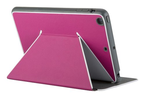 Speck - DuraFolio Case for Apple® iPad® Air - Fuchsia/White-Front_Standard 
