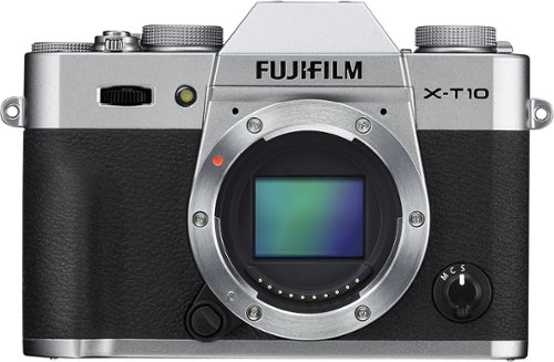  Fujifilm - X-T10 Mirrorless Camera (Body Only) - Silver