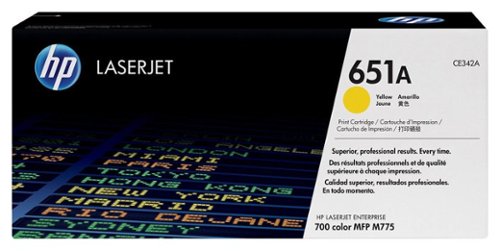  HP - 651A Toner Cartridge - Yellow