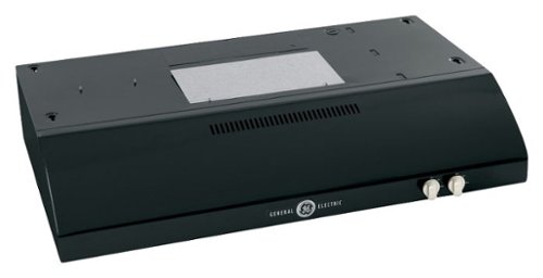 GE - 30 inches - Black on black-Front_Standard 