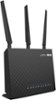 ASUS - WirelessAC1900 Dual-Band Gigabit Wireless Router - Black-Front_Standard