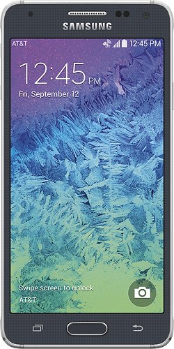  Samsung - Galaxy Alpha 4G Cell Phone (AT&amp;T)