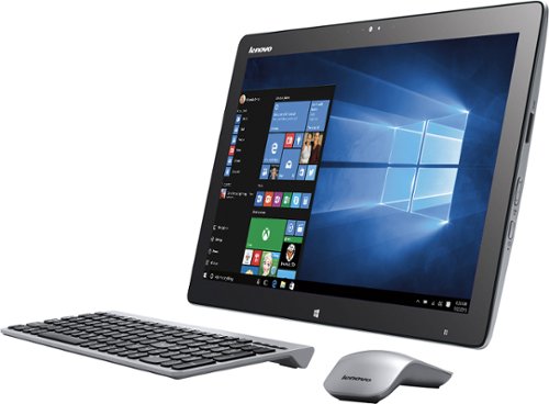  Lenovo - 19.5&quot; Portable Touch-Screen All-In-One Computer - Intel Core i5 - 4GB Memory - 500GB Hard Drive - Black/Silver