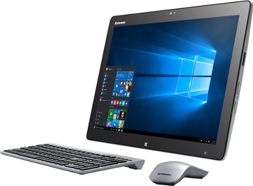  Lenovo - 19.5&quot; Portable Touch-Screen All-In-One Computer - Intel Core i3 - 4GB Memory - 500GB Hard Drive - Silver