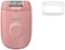 Philips - Compact Hair Removal Epilator Series 2000 for Women - Corded with 1 Accessory (BRE227/00) - Soft Blossom-Angle_Standard