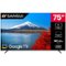 Sansui - S75VHUG 75 inch Class VH Series 4K UHD Smart Google TV-Front_Standard