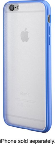  Insignia™ - Case for Apple® iPhone® 6 Plus - Clear/Blue