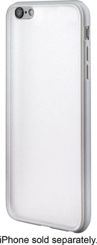  Insignia™ - Case for Apple® iPhone® 6 Plus and 6s Plus - Clear/Gray