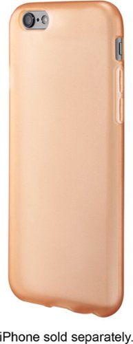  Insignia™ - Translucent Case for Apple® iPhone® 6 - Burnt Coral