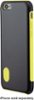 Modal™ - Dual-Layer Case for Apple® iPhone® 6 - Black/Yellow-Front_Standard
