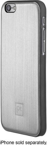  Platinum™ - Brushed Metal Case for Apple® iPhone® 6 - Silver