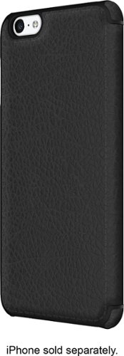  ADOPTED - Leather Folio Case for Apple® iPhone® 6 Plus and 6s Plus - Black