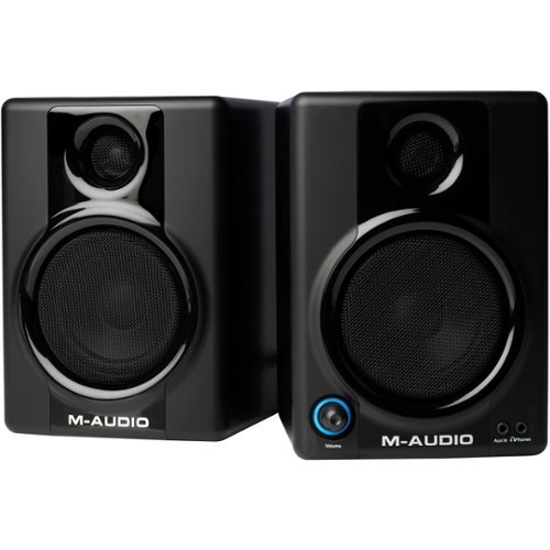  M-Audio - Compact Monitor Speakers for Professional-Quality Media Creation - Multi