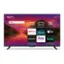 The image features a large Roku TV screen displaying various streaming options, including Netflix, Disney+, and Live TV. The TV screen is set to 3:25 pm and shows a total of 30 items. The screen also displays a menu with different channels and options, such as sports, streaming, and live TV. The Roku TV is prominently featured in the image, showcasing its capabilities and the range of content available to users.