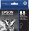Epson - 88 Standard Capacity Ink Cartridge - Black-Front_Standard
