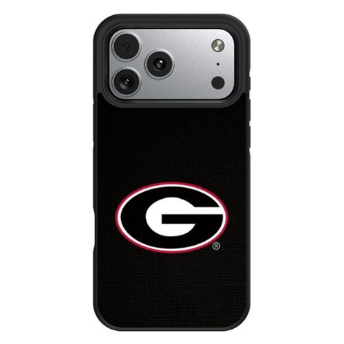 Keyscaper - NCAA - Georgia Bulldogs Bump Case with 8.2ft Drop Protection - 16 Pro Max - Multicolor-Front_Standard 