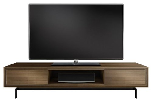  BDI - Signal A/V Cabinet for Most Flat-Panel TVs up to 85&quot; - Walnut