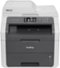Brother - MFC-9130CW Color Wireless Laser Printer - Gray-Front_Standard 