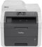 Brother - MFC-9130CW Color Wireless Laser Printer - Gray-Front_Standard