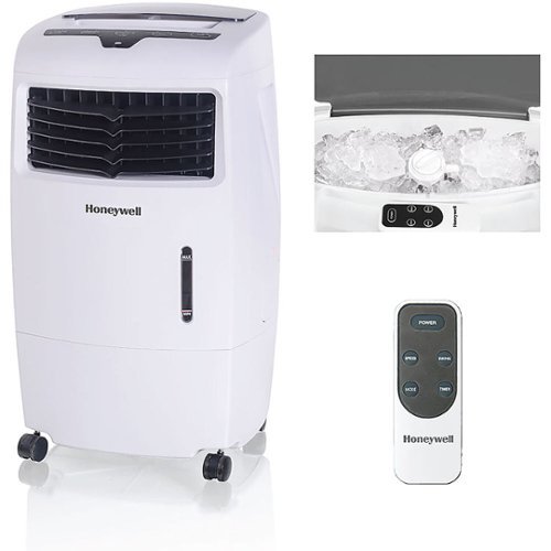 Honeywell - Portable Indoor Evaporative Air Cooler - White