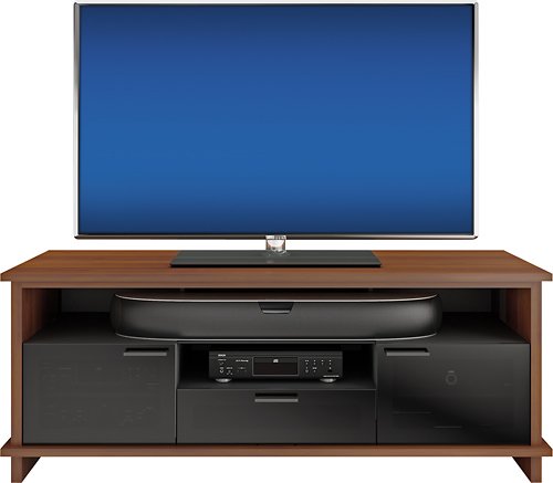 BDI - Braden A/V Cabinet for Flat-Panel TVs Up to 75" - Chocolate