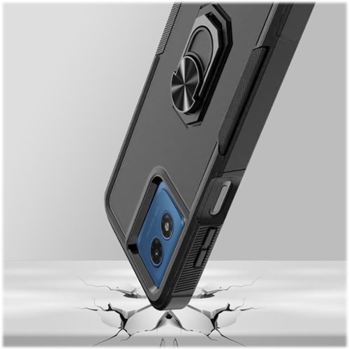 SaharaCase ArmorPro Kickstand Case for Motorola Moto G Play (2024) - Scorpion Black SHOP ONLINE