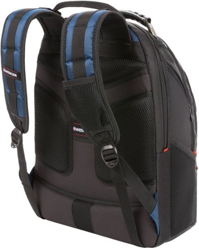 SwissGear Ibex Backpack for 17'' Laptop - Blue GLOBAL SHIPPING