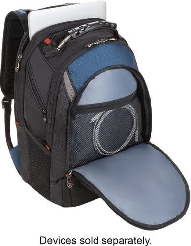 SwissGear Ibex Backpack for 17'' Laptop - Blue BUY IN EUROPE