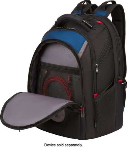 SwissGear Ibex Backpack for 17'' Laptop - Blue BUY IN MIDDLE EAST