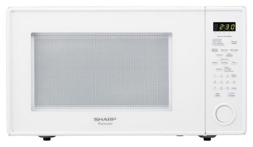  Sharp - 1.8 Cu. Ft. Family-Size Microwave - White