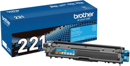 Brother - TN221C Standard-Yield Toner Cartridge - Cyan