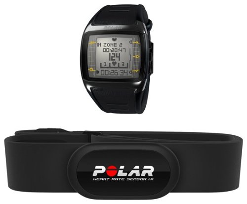  Polar - FT60M Unisex Fitness Watch - Black Silicone